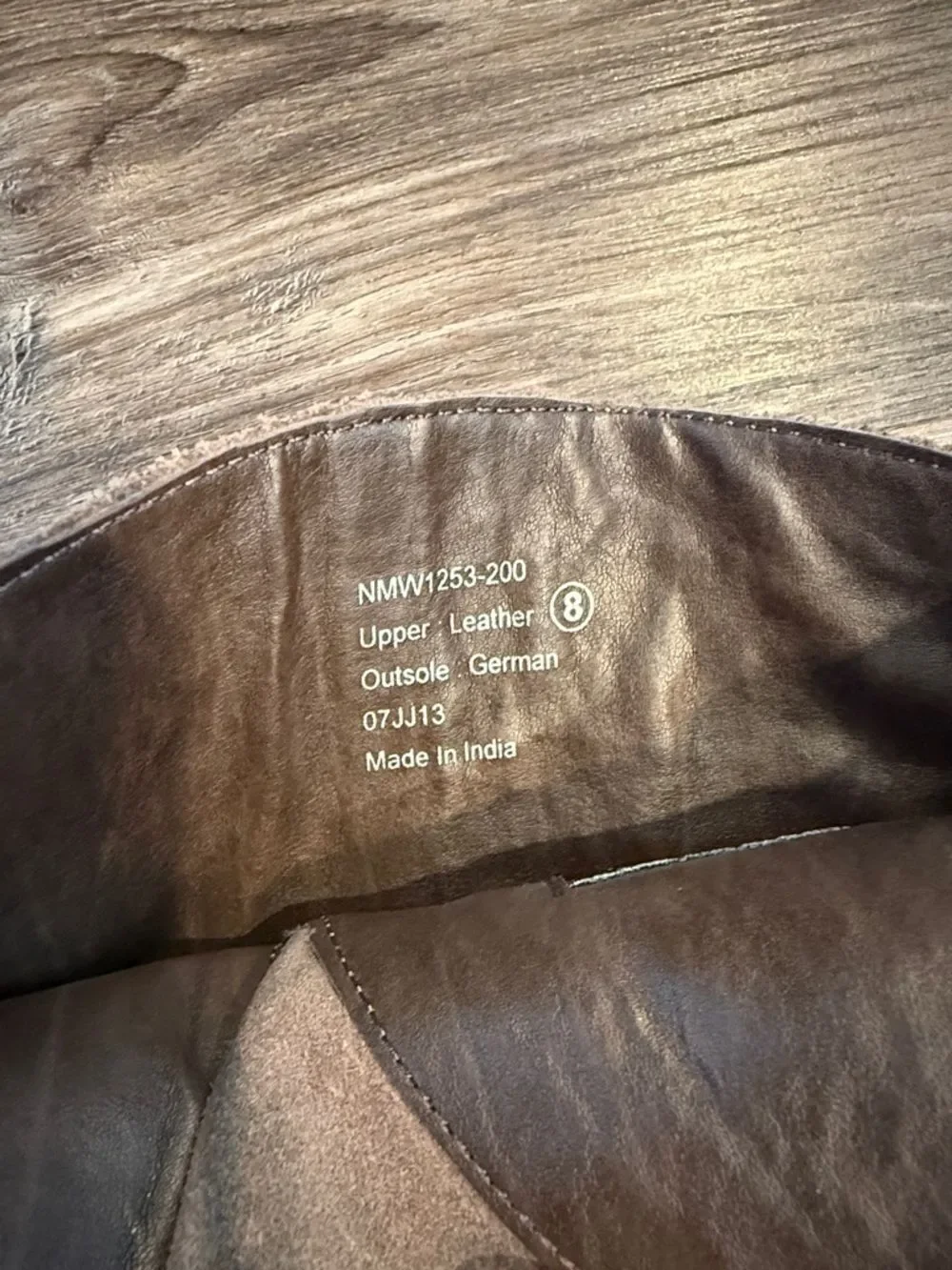 Naughty Monkey Tall Tan Taupe Leather Riding Boho Boots Size 8